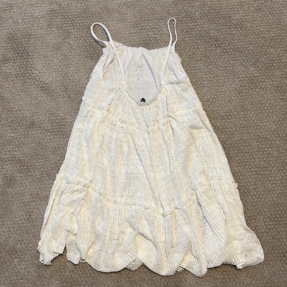 Zara oyster white lace dress - Picture 6 of 9